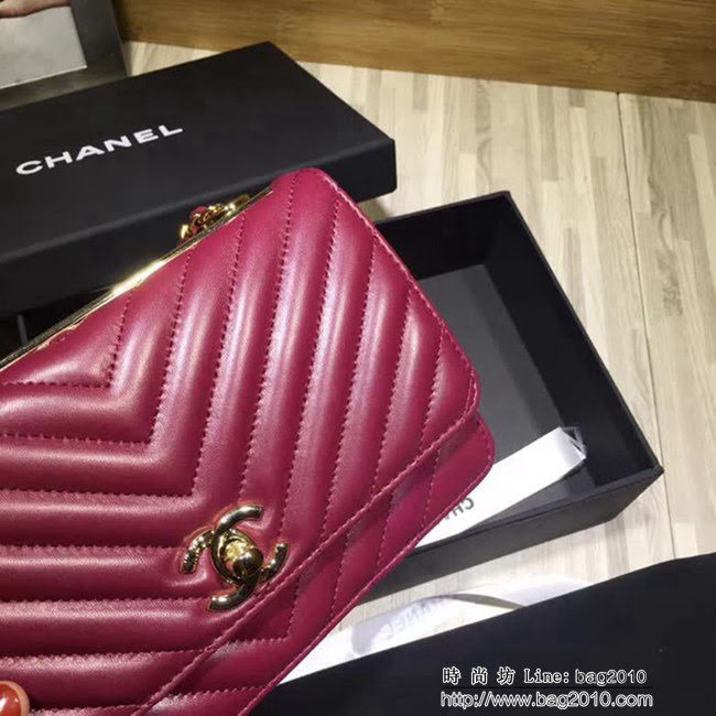 香奈兒CHANEL 2018新款羊皮鏈條小挎包專櫃刻制專櫃品質進口羊皮官網最新顏色 DSC1476